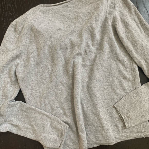 BLUMARINE CASHMERE BLEND BLING PEARL cardigan - Picture 5 of 5